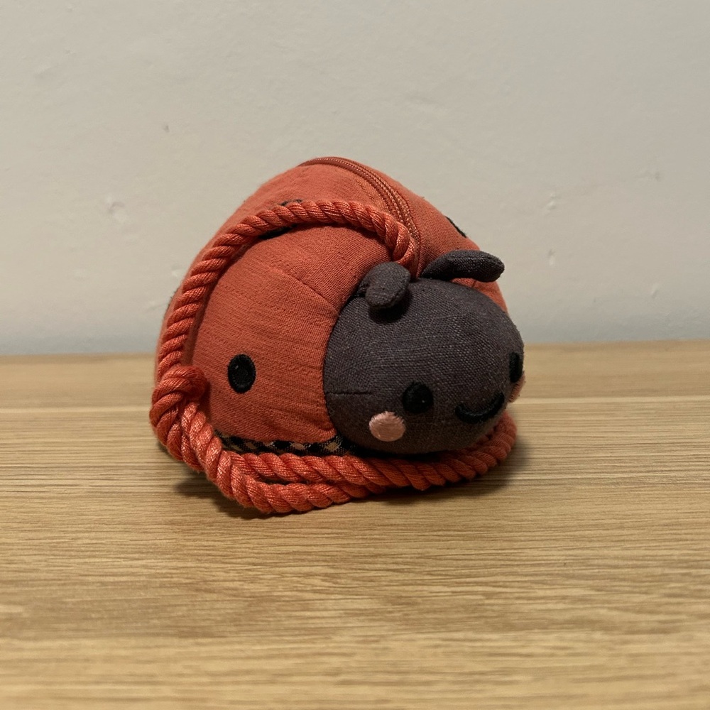 Zara || Ladybug Plush Bag